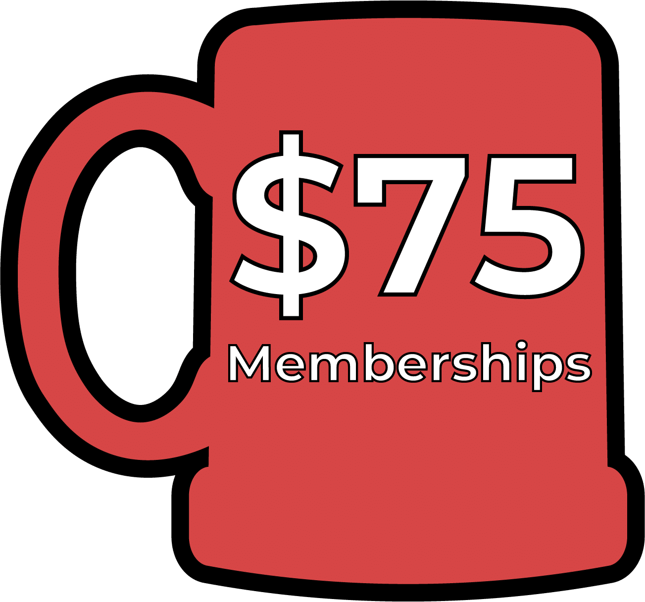 $75 Membership to join Mug Club